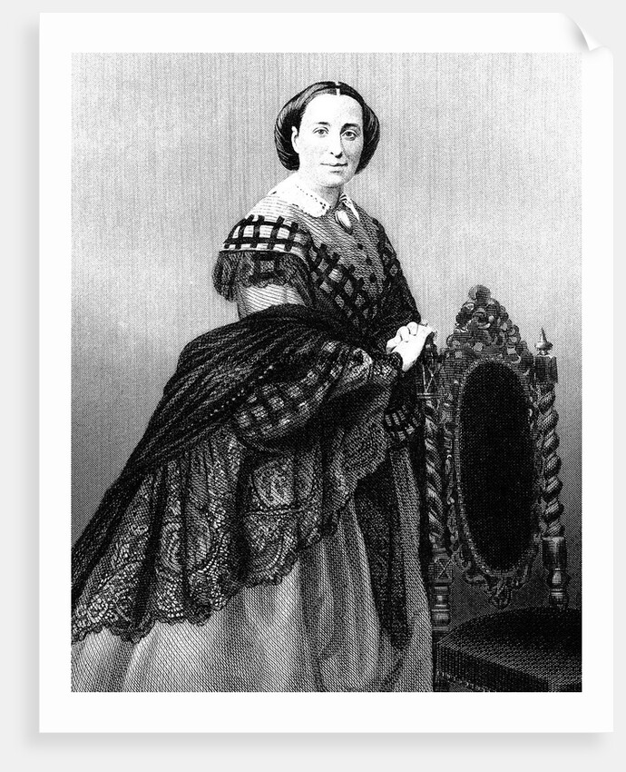 Rosina Penco at time as Leonora in Opera Il trovatore by Giuseppe Verdi, Teatro Apollo, by Anonymous