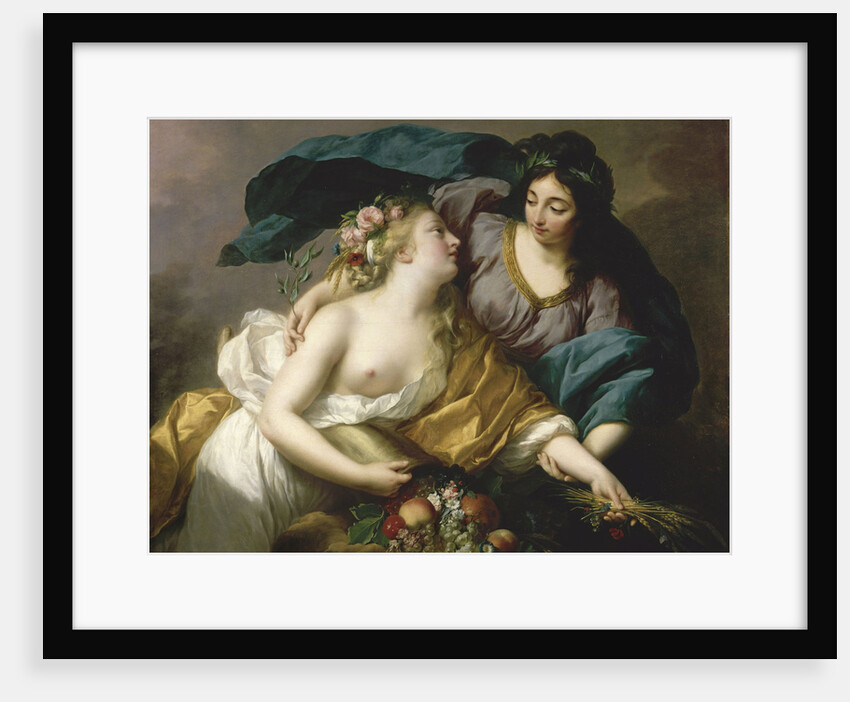 Peace Bringing Back Abundance (La Paix ramenant lAbondance), 1780 by Anonymous