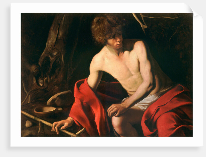 Saint John the Baptist in the Wilderness, ca 1604 by Anonymous