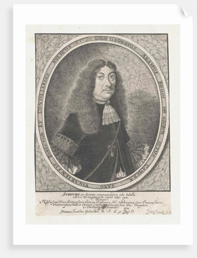 Portrait of Georg Adam Struve, by Anonymous