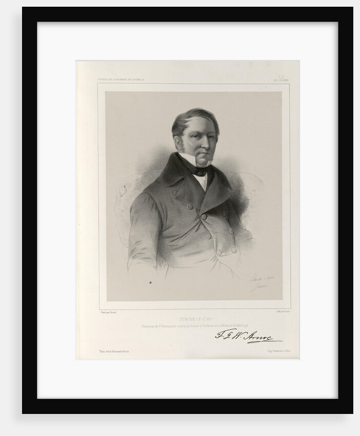 Friedrich Georg Wilhelm (Vasily Yakovlevich) von Struve, c. 1850 by Anonymous