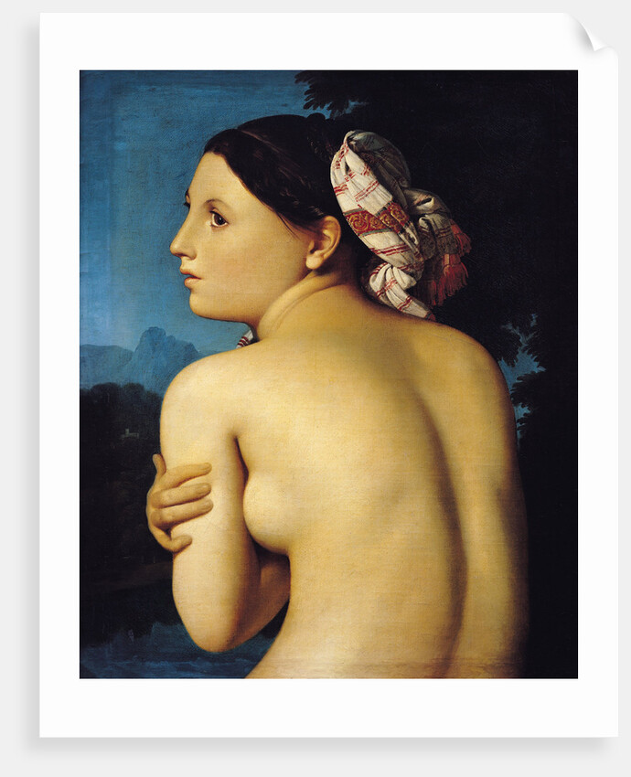 The Half-Length Bather (La Baigneuse à mi-corps), 1807 by Anonymous