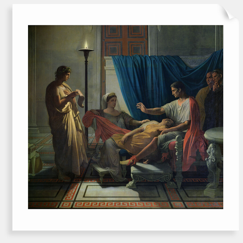 Tu Marcellus Eris ... (Virgil reading the Aeneid), after 1811 by Anonymous