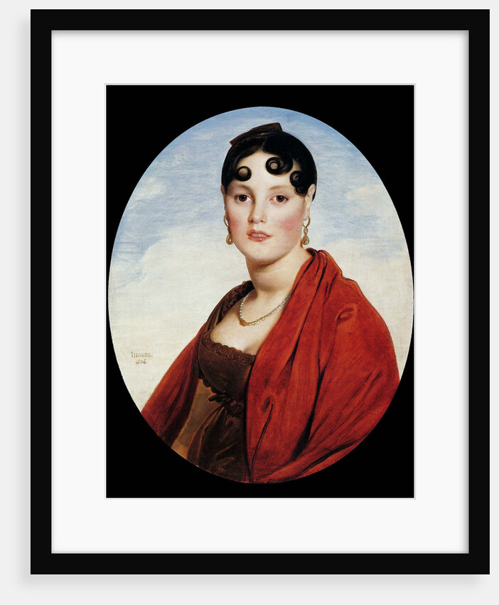 La Belle Zélie (Portrait of Madame Aymon), 1806 by Anonymous