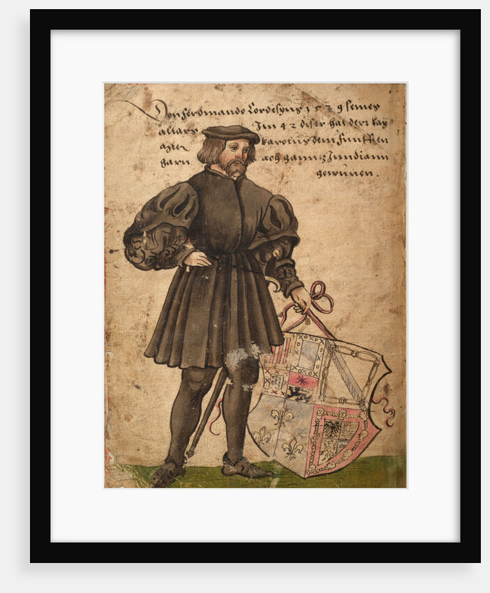 Ferdinand Cortez. From: Trachtenbuch, 1529 by Anonymous