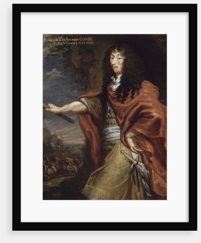 Portrait of Louis II de Bourbon, Second Half of the 17th cen by Anonymous