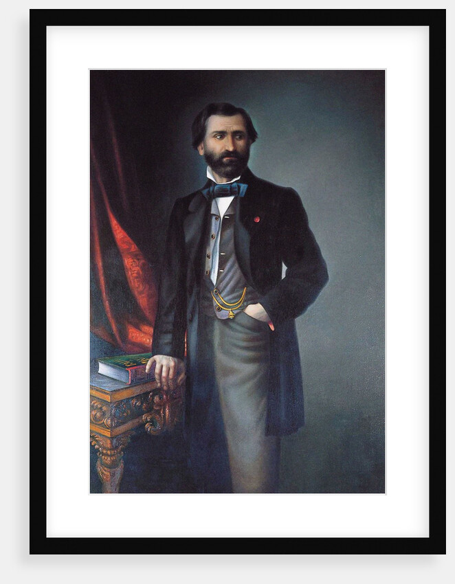 Portrait of the Composer Giuseppe Verdi, 1858 by Anonymous