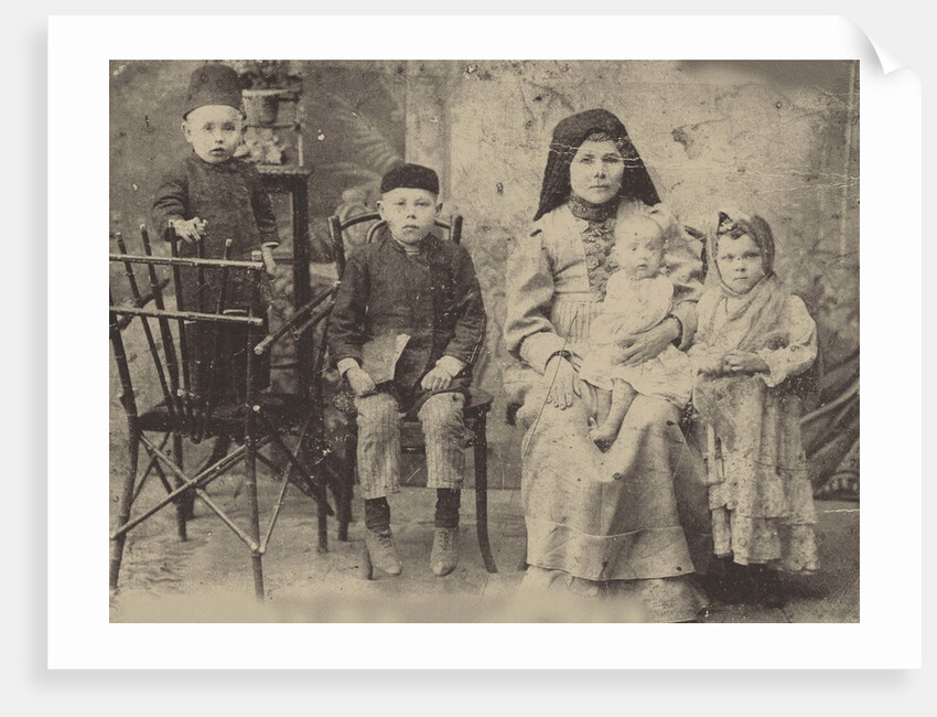 Kazan Tatar Family, 1900s by Anonymous