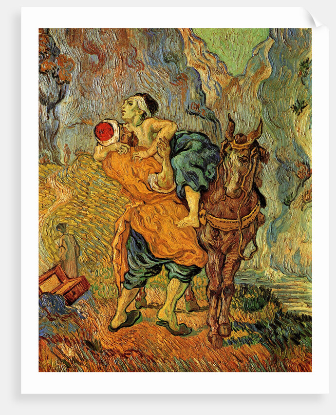The Good Samaritan (after Delacroix), 1890 by Anonymous