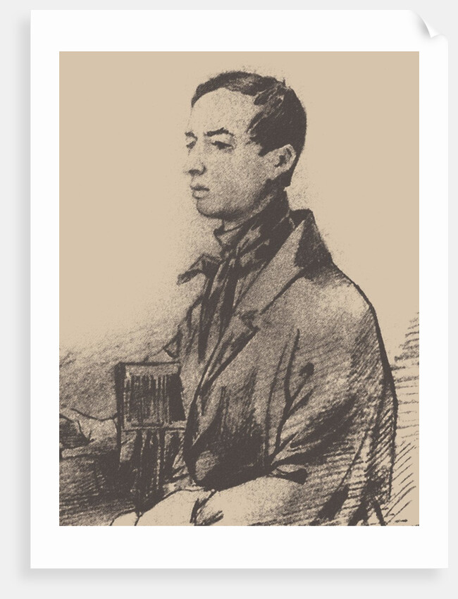 Valerian Nikolayevich Maykov, 1840s by Anonymous