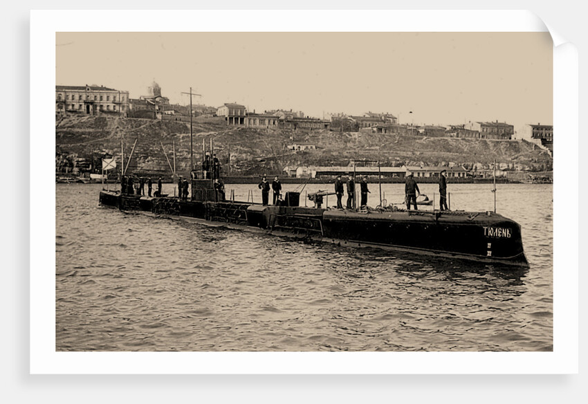 Submarine Tyulen in Sevastopol, 1915 by Anonymous