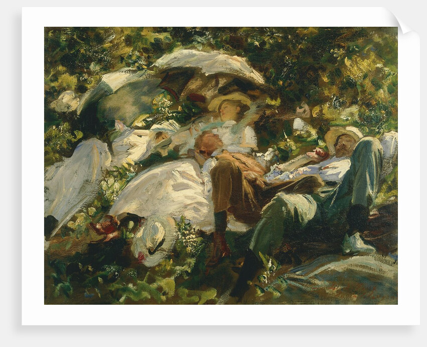 Group with Parasols, 1904-1905 by Anonymous