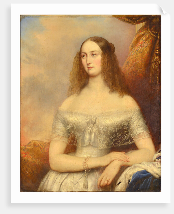 Portrait of Grand Duchess Olga Nikolaevna of Russia, Queen of Württemberg, by Anonymous