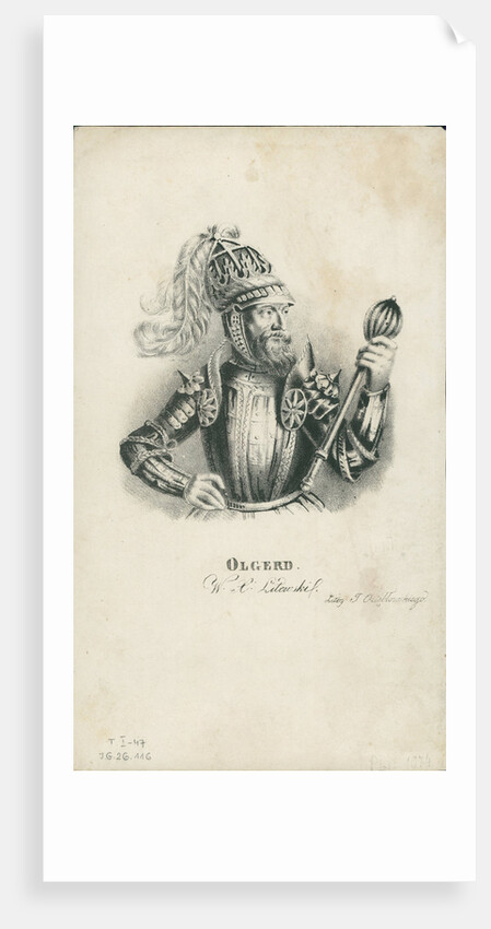Olgerd of Lithuania, Between 1833 and 1839 by Anonymous