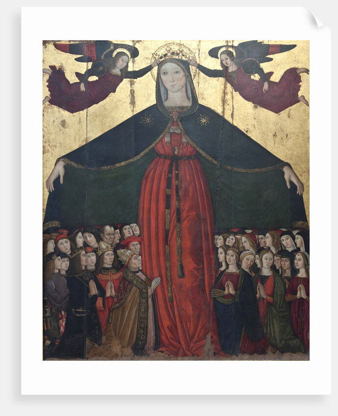 Madonna della Misericordia (Madonna of Mercy), c. 1500 by Anonymous