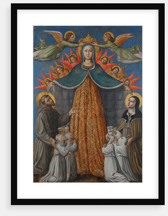 Madonna della Misericordia (Madonna of Mercy), 1462 by Anonymous