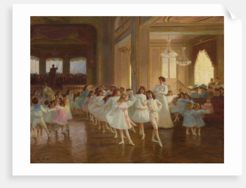 The Childrens Dance Recital at the Casino de Dieppe, by Anonymous