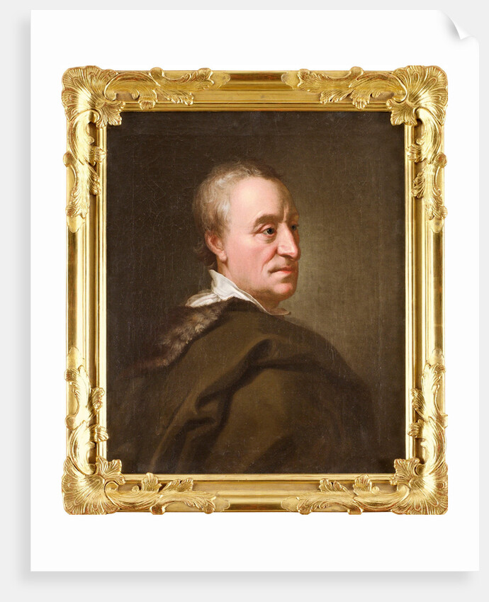Portrait of Christopher Polhem, by Anonymous