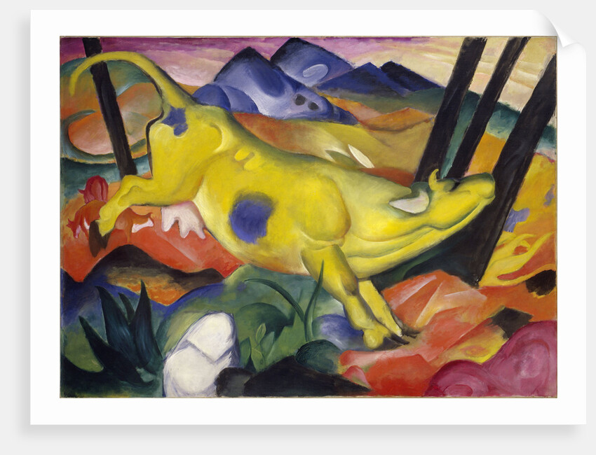 Yellow Cow, 1911 by Anonymous