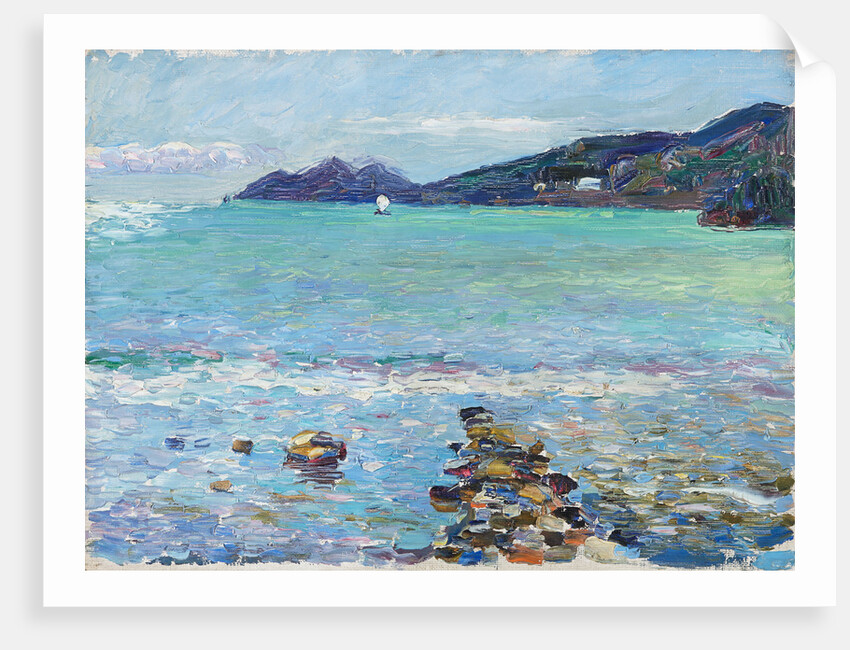 Portofino seen from Rapallo, c. 1906 by Anonymous