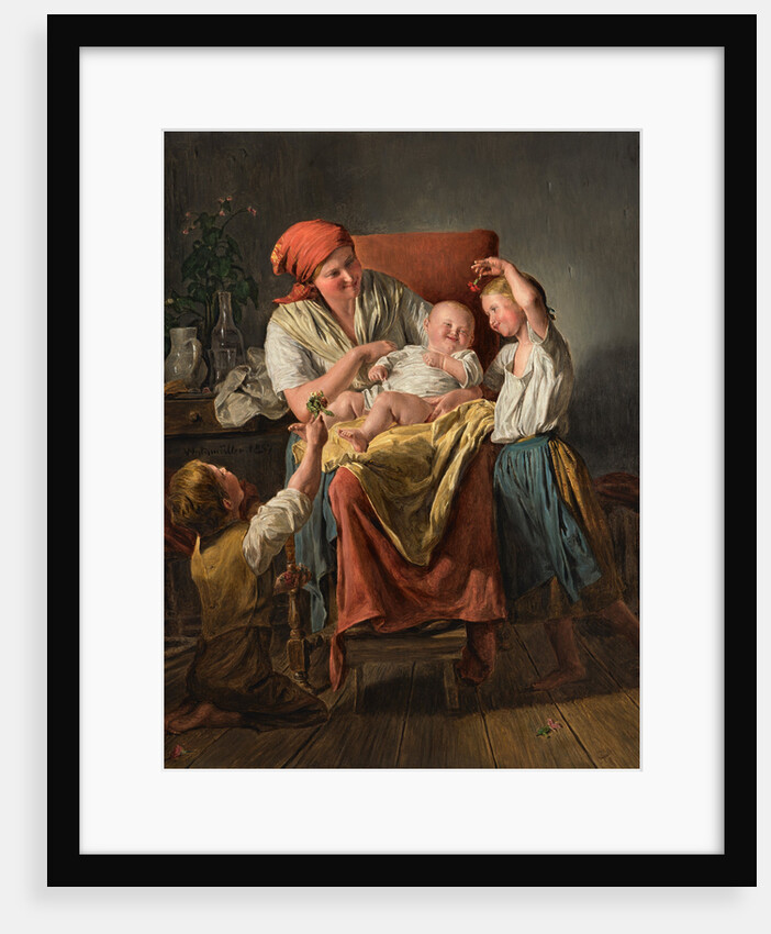 A Mothers Joy, 1857 by Anonymous