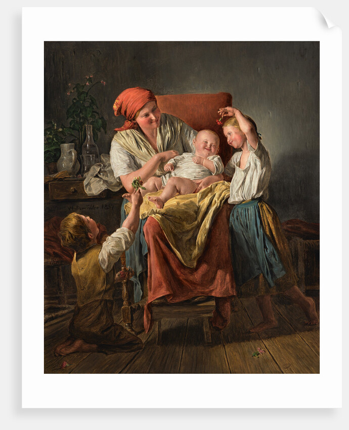 A Mothers Joy, 1857 by Anonymous