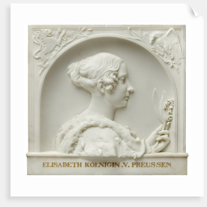 Elisabeth, Queen of Prussia, 1841 by Anonymous