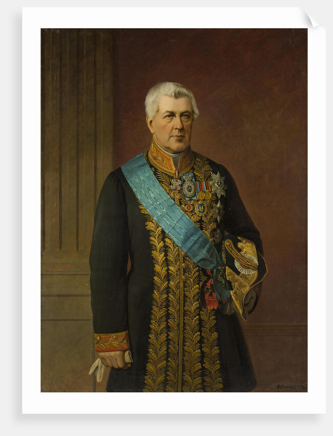 Portrait of Count Viktor Nikitich Panin, Minister of Justice, 1875 by Anonymous