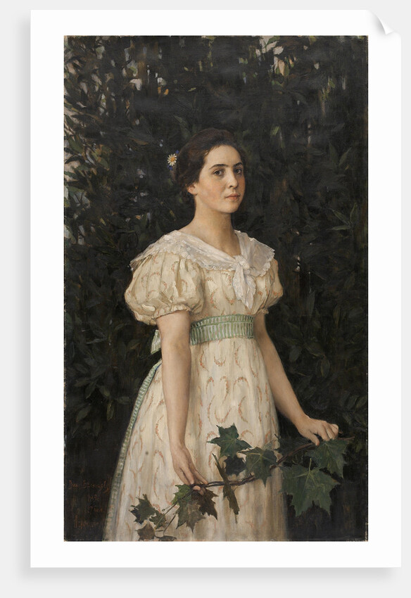 Portrait of Vera Savvishna Mamontova, 1896 by Anonymous
