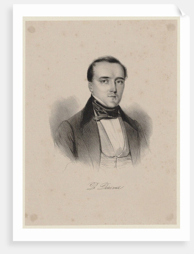 Portrait of the Bass Nicolas-Prosper Dérivis, 1835 by Anonymous