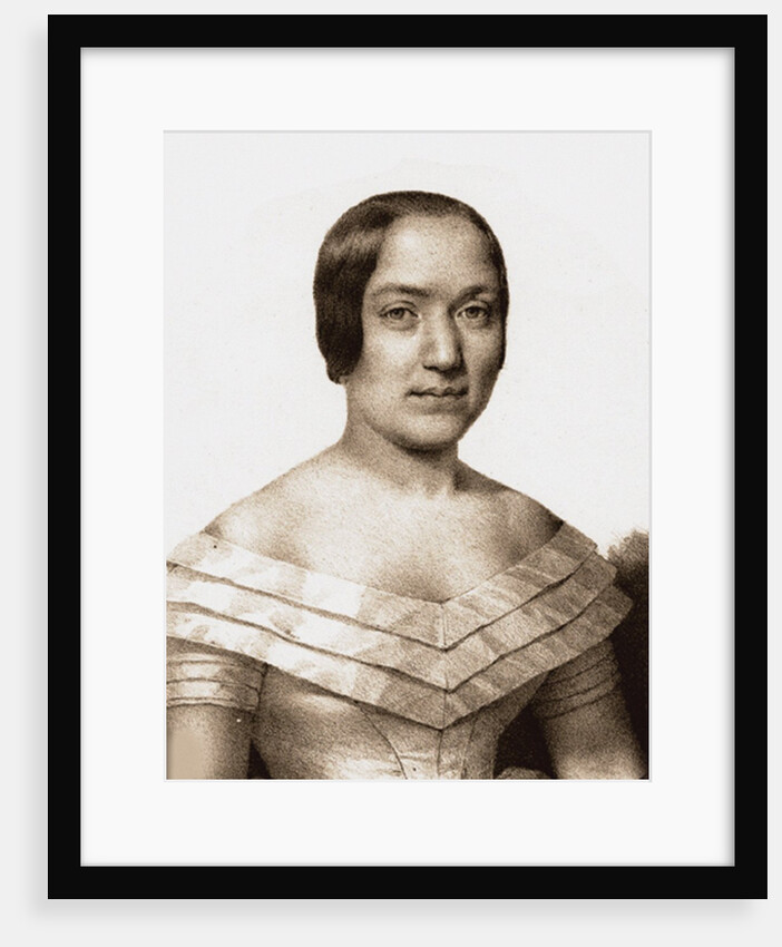 Portrait of the operatic soprano Marianna Barbieri-Nini, the first Lucrezia in I Due Fo by Anonymous