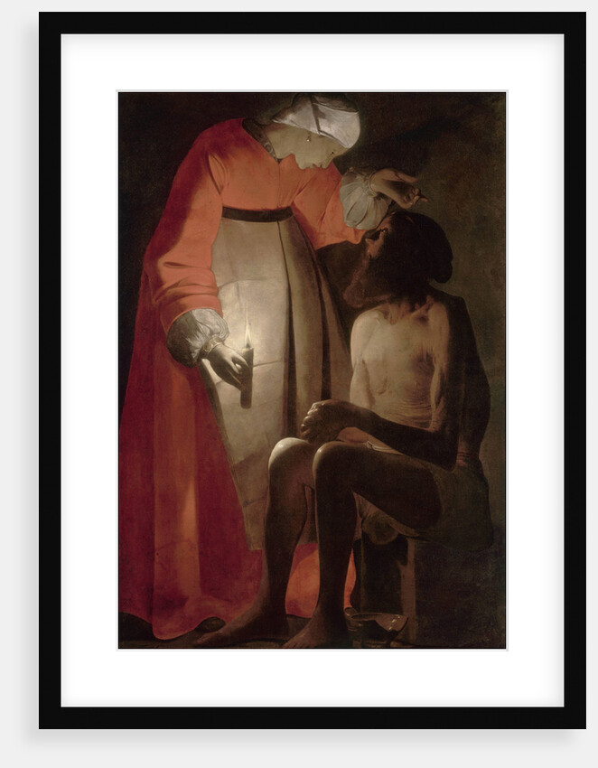 Job Mocked by his Wife, by Anonymous