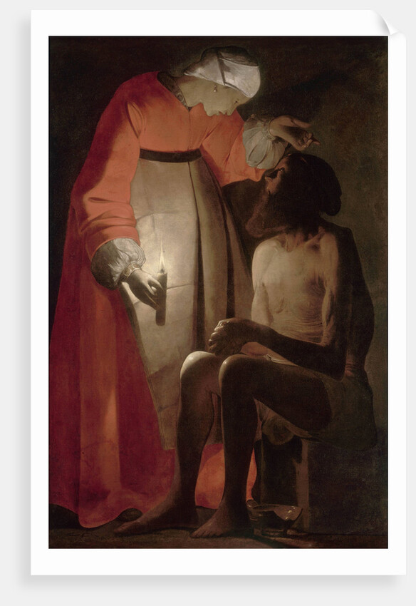 Job Mocked by his Wife, by Anonymous