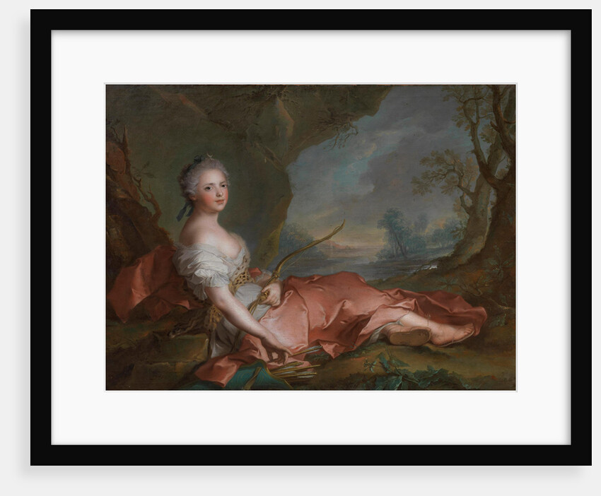 Princess Marie Adélaïde of France as Diana, 1745 by Anonymous