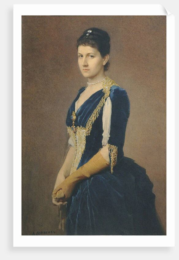 Portrait of Maria Grigoryevna Shcherbatova, née Stroganova by Anonymous