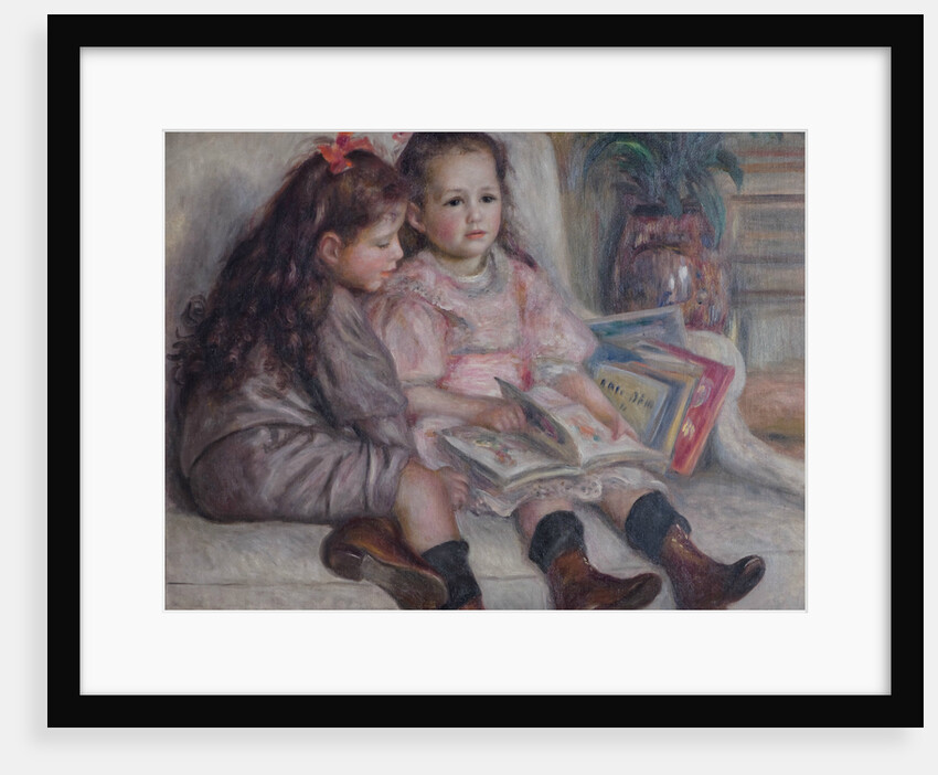 Jean and Geneviève, Martial Caillebottes children, 1895 by Anonymous