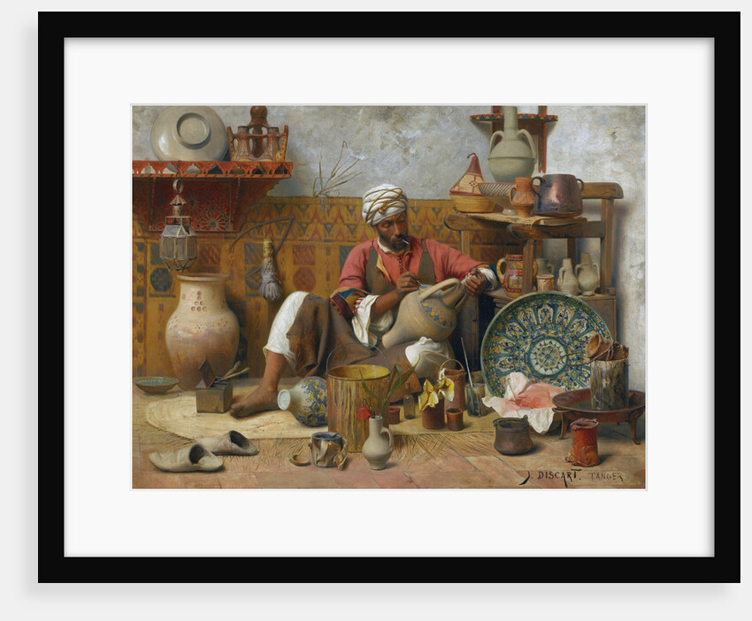A pottery studio, Tanger by Anonymous