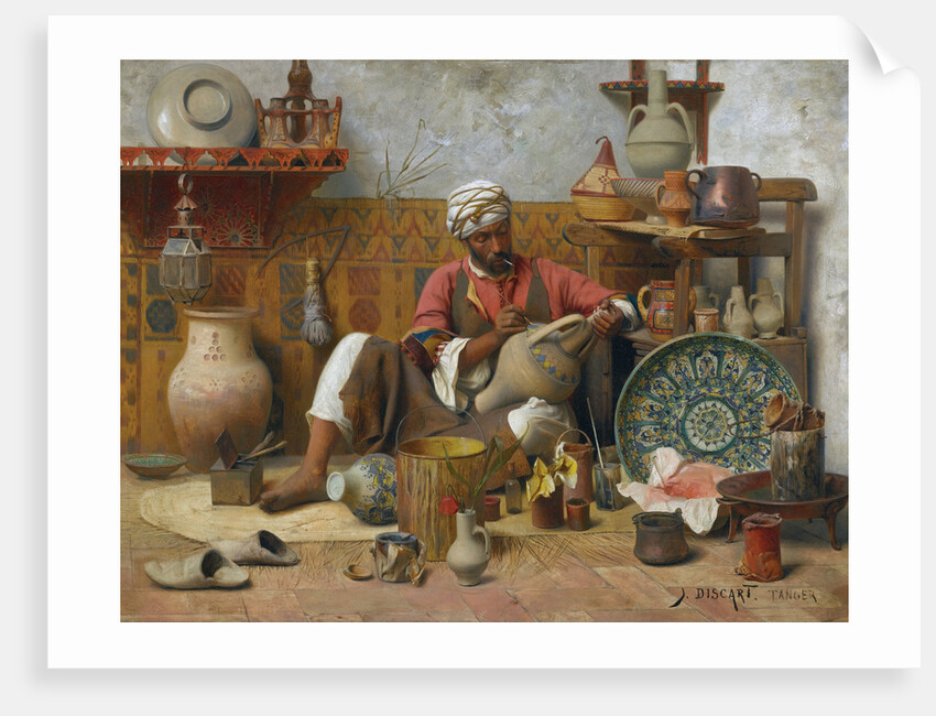 A pottery studio, Tanger by Anonymous