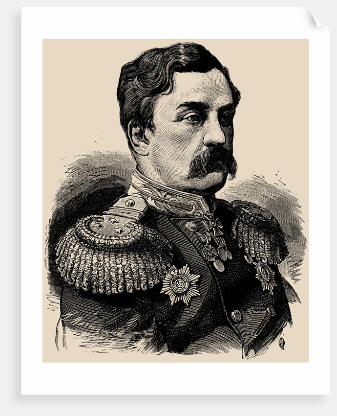 Portrait of General Prince Alexei Ivanovich Shakhovskoy, 1878 by Anonymous