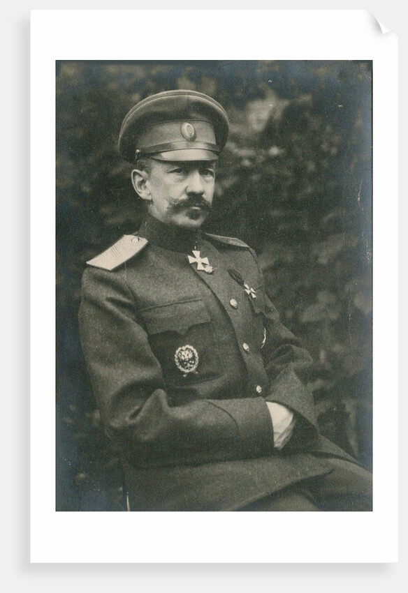 Portrait of General Count Vasily Iosifovich Gurko by Anonymous