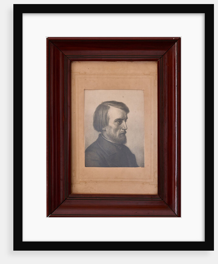 Portrait of the Literary critic and Philosopher Vissarion Grigoryevich Belinsky, Mid of by Anonymous