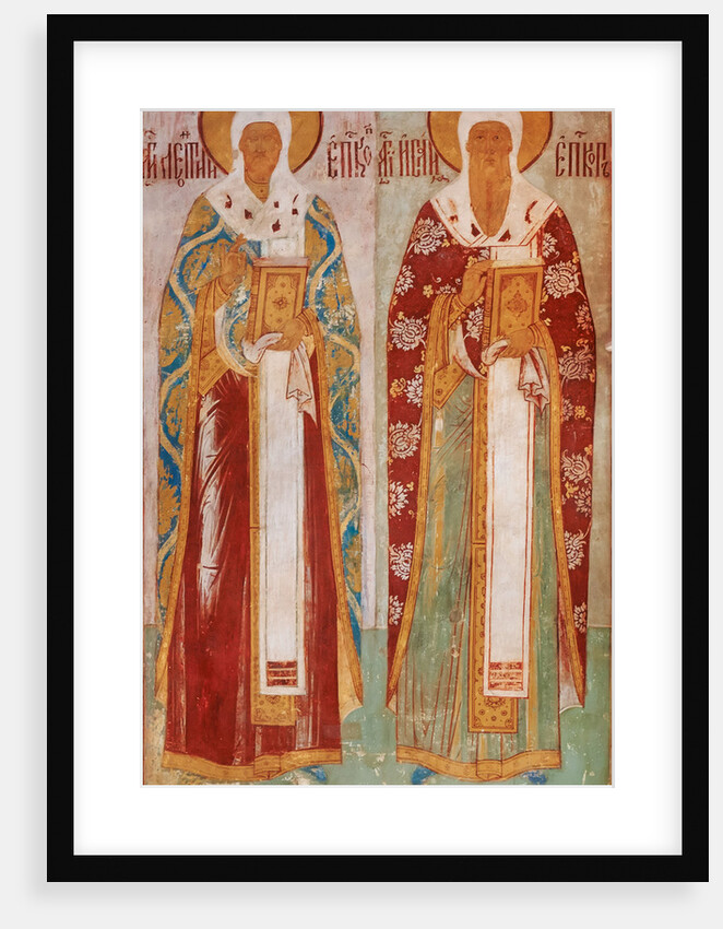 The Saints Isaiah and Leontius of Rostov, 17th century by Anonymous