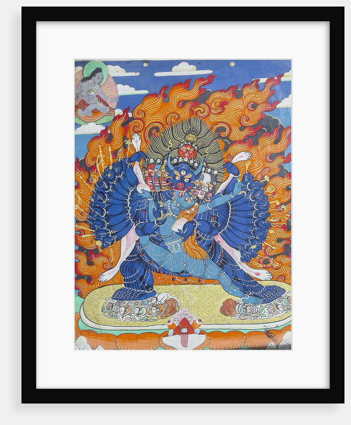 Vajrabhairava (Thangka), 19th century by Anonymous