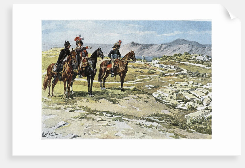 General Chabot before the battle of Nicopolis, 1798, 1894 by Anonymous