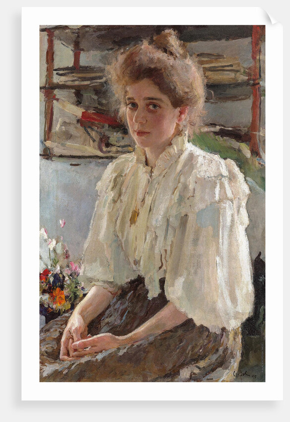 Portrait of Maria Yakovlevna Lvova, née Simonovich, 1895 by Anonymous