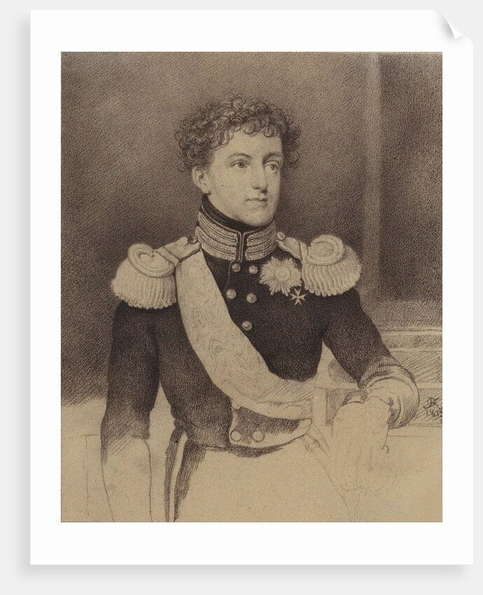 Portrait of Grand Duke Nikolai Pavlovich, 1813 by Anonymous