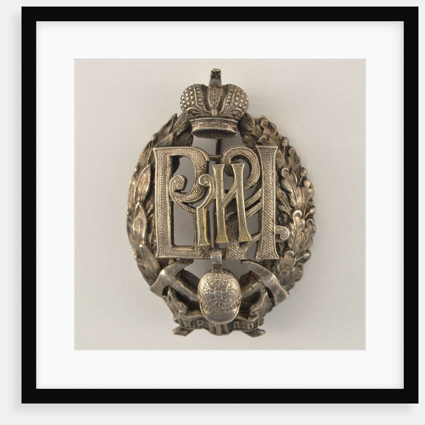 Award badge of the Russian Imperial Firefighters Society, Early 20th cen by Anonymous
