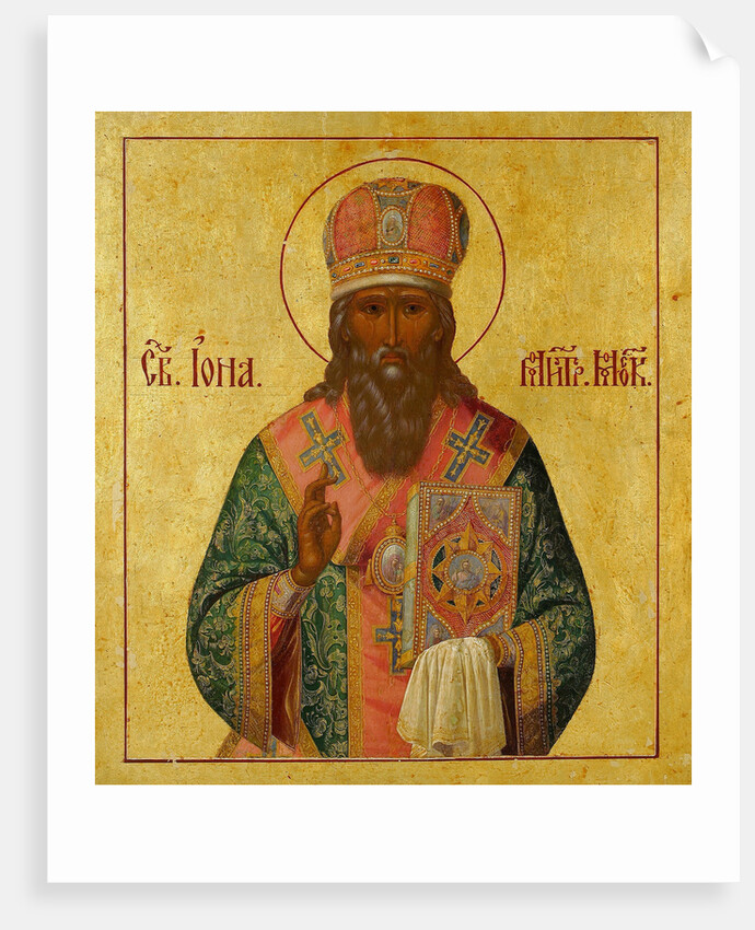 Saint Jonah, Metropolitan of Moscow by Anonymous