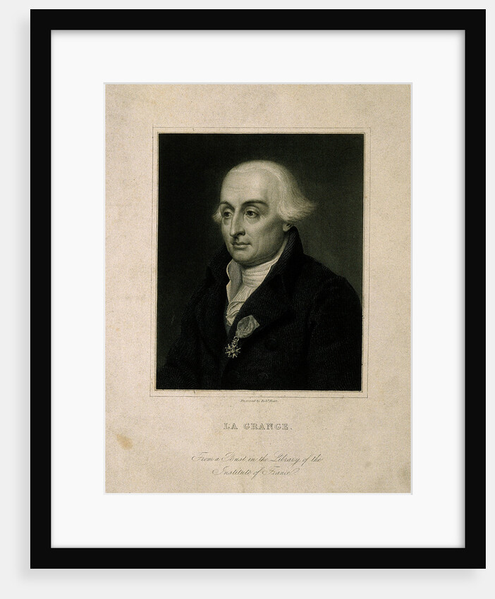 Portrait of the mathematician Joseph-Louis Lagrange by Anonymous
