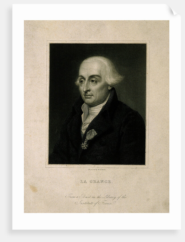Portrait of the mathematician Joseph-Louis Lagrange by Anonymous